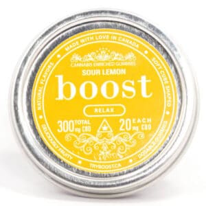 Boost Sour Lemon Gummies 300MG CBD 600x600 1